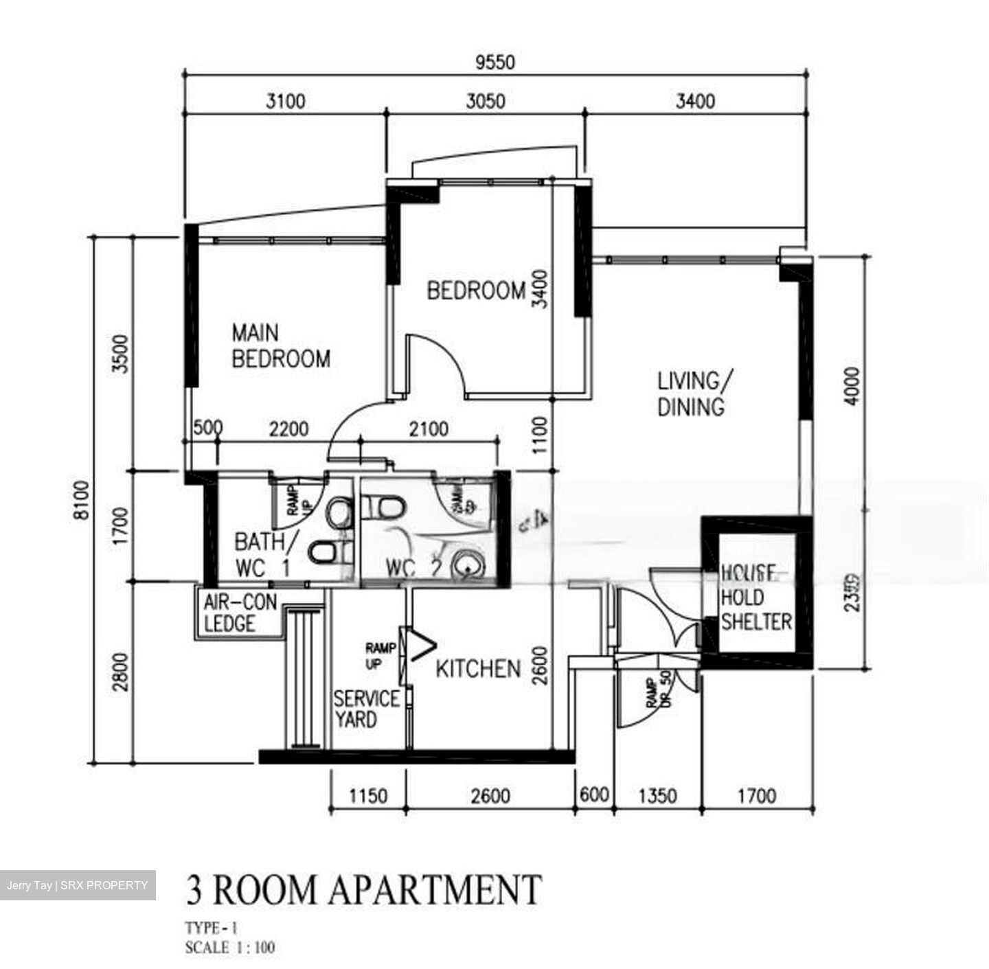 Blk 571C Champions Court (Woodlands), HDB 3 Rooms #481586651